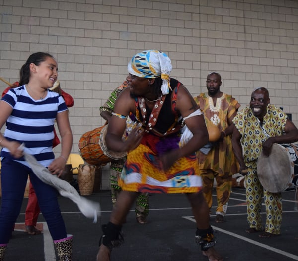 Okropong/The Obo Addy Legacy Project Okropong/The Obo Addy Legacy Project performs at Aloha-Huber Park Elementary